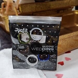RINFIT SILICONE WEDDING RINGS SET
